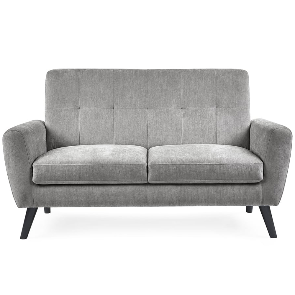 Julian Bowen Monza 2 Seater Dove Fabric Sofa Image 3