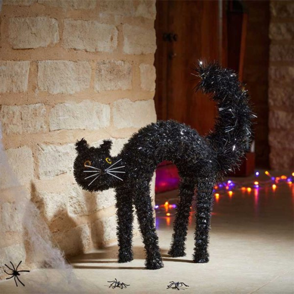 Samuel Alexander Halloween Black Scaredy Cat 42cm Image 2