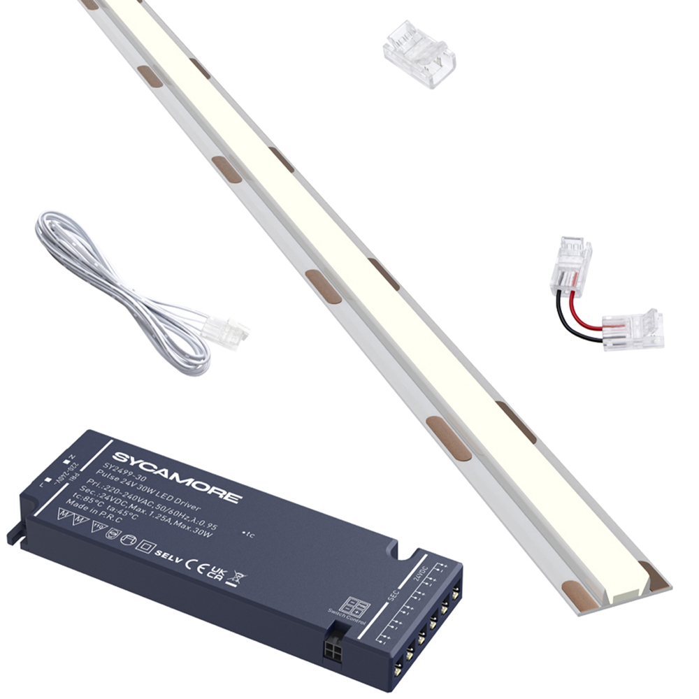 Sorrelis Kepler Smooth Line Natural White LED SOB Strip 5m Image 1