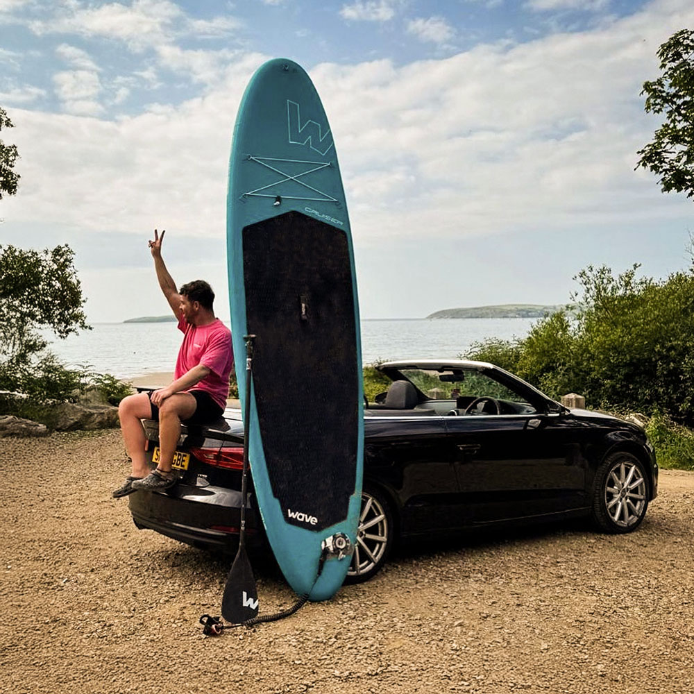 Cruiser Reeper Board Wave Aqua Cruiser SUP Board 10ft 9 inch | Wilko