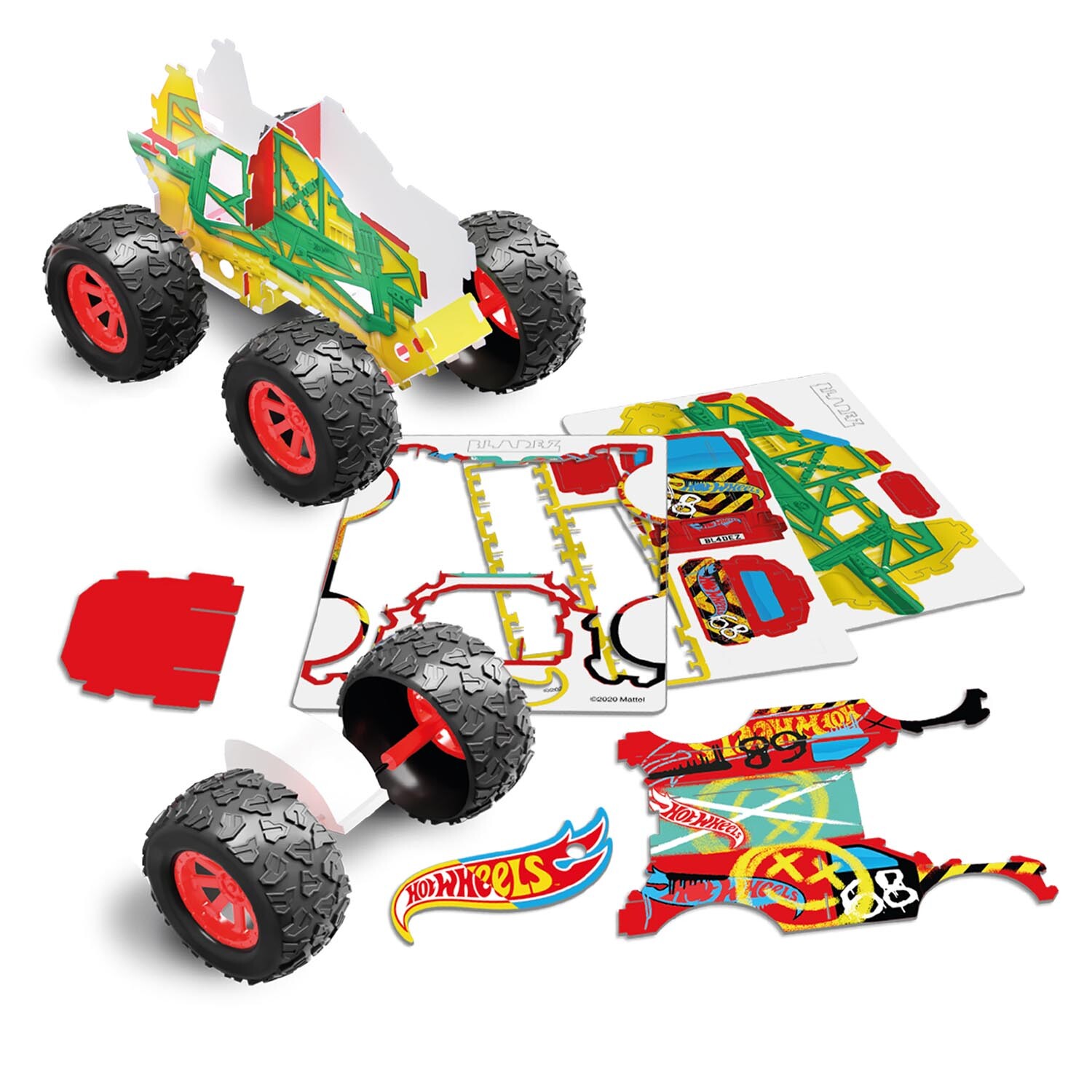 Hot Wheels Monster Trucks Bladez Maker Kitz Image 3