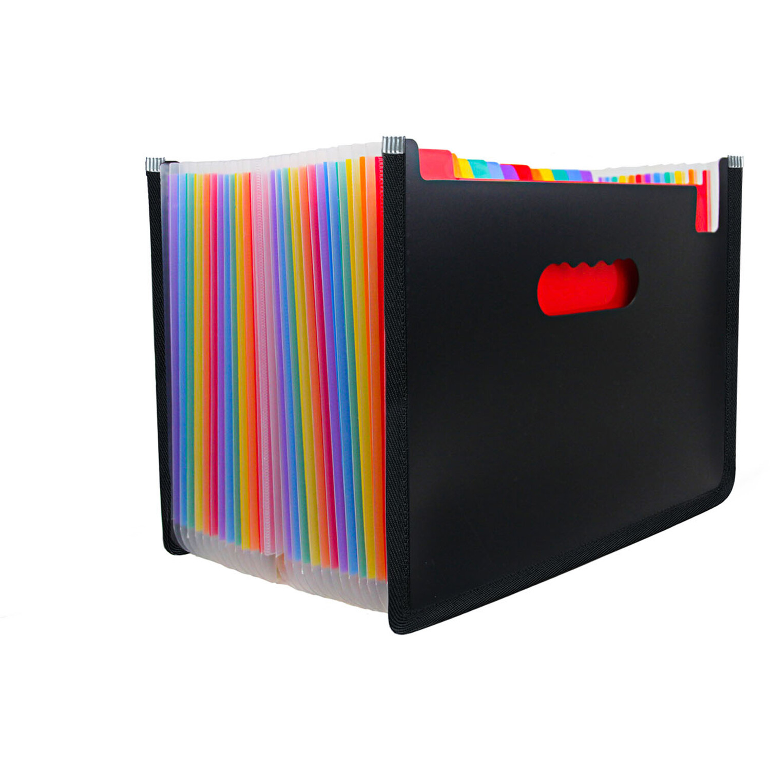i-doodle Rainbow Expanding Box File Image 4