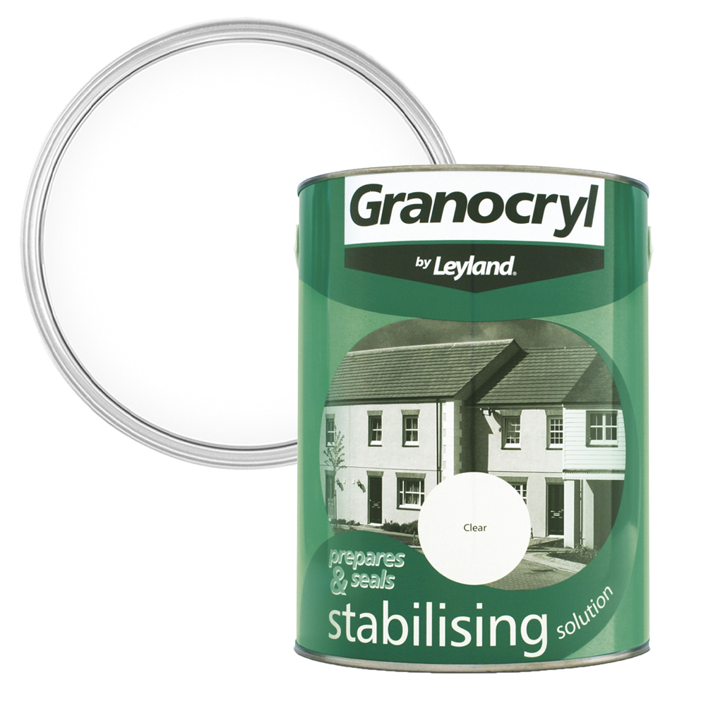 Granocryl Walls Clear Stabilising Solution Exterior Primer 5L Image 1
