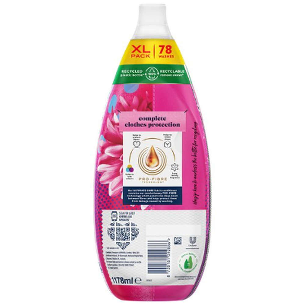 Comfort Ultimate Care Fuchsia Passion Ultra Concentrated Fabric Conditioner 78 Washes 1.178L Image 2