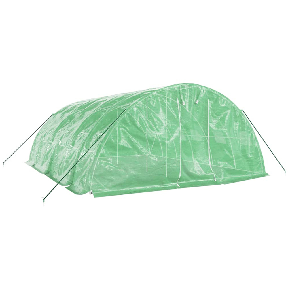 vidaXL Green 16.4 x 19.7ft Greenhouse Image 3