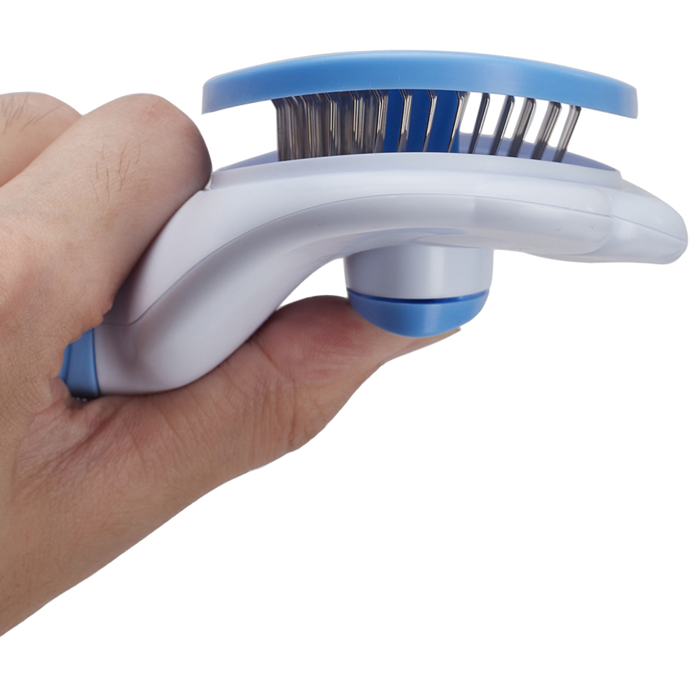 H&O Direct Pet Hair Grooming Brush with Rounded Bristles Image 5