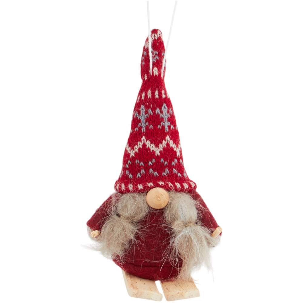 Hanging Mouse on Skis Multicolour Image 2