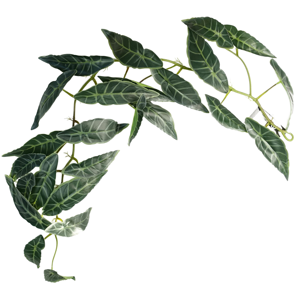 Leaf Trailing Dark Natural Look Leaf Hanging Artificial Plant 3.6ft Image 1