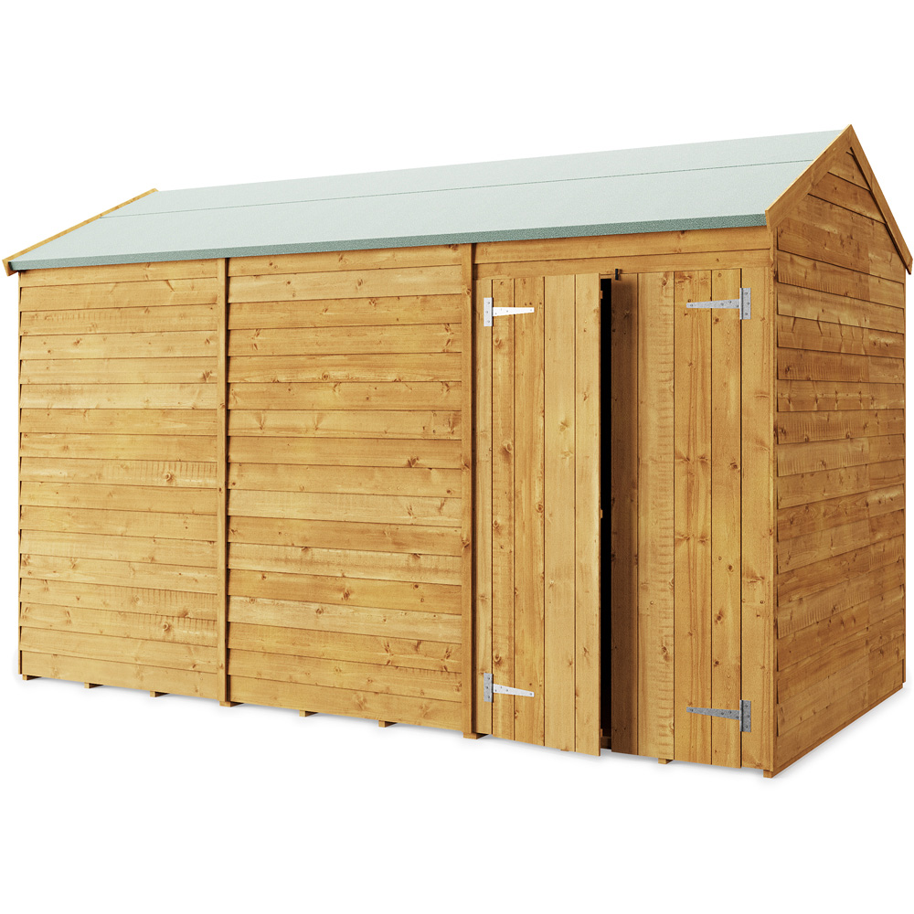 StoreMore 12 x 6ft Double Door Overlap Apex Shed Image 1