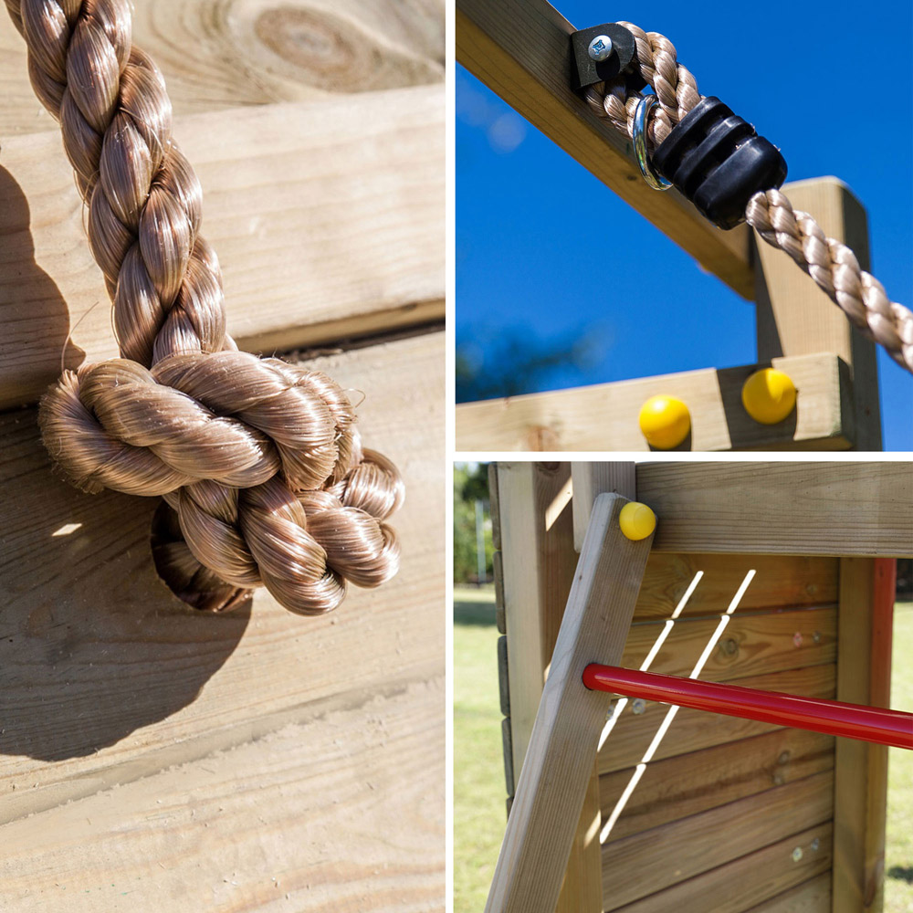 Shire Kids Sky High Hideout with Double Swing Image 7