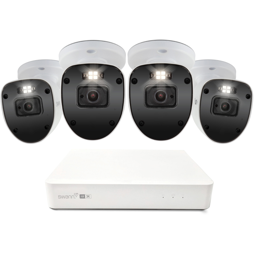 Swann AdvancedX Wired NVR CCTV 3K Bullet Camera Kit with 1TB HDD Storage Image 4
