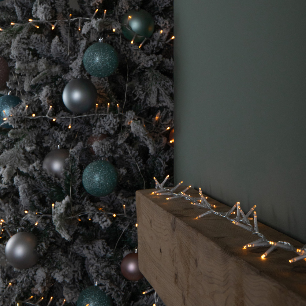 Samuel Alexander TreeBrights 750 Vintage Gold LED Clear Cable Christmas String Lights 18.7m Image 1