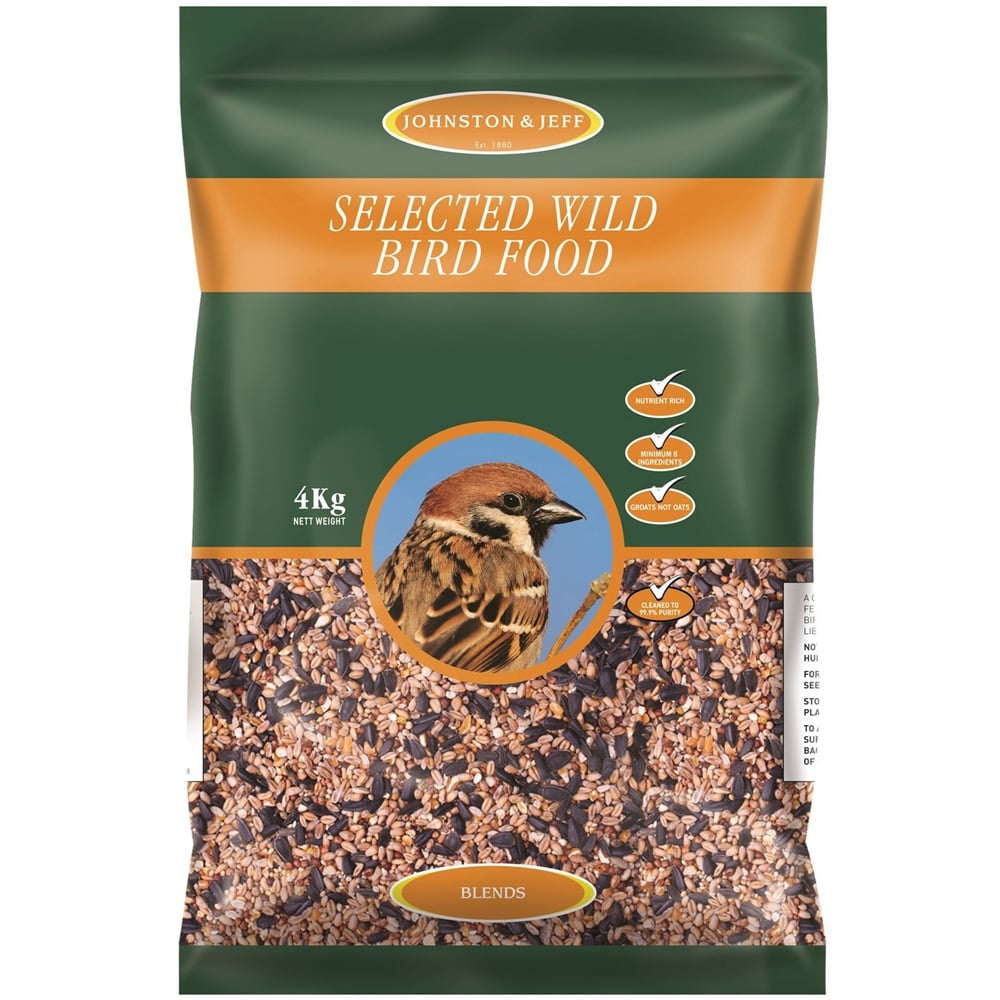 Johnston & Jeff Wild Bird Mix 4kg Image