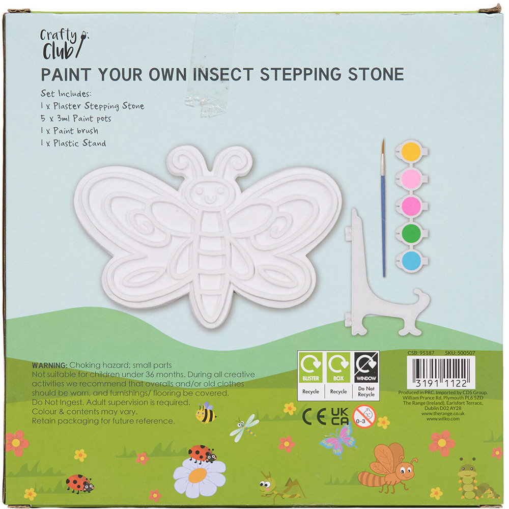 Paint Your Own Insect Stepping Stone Image 4