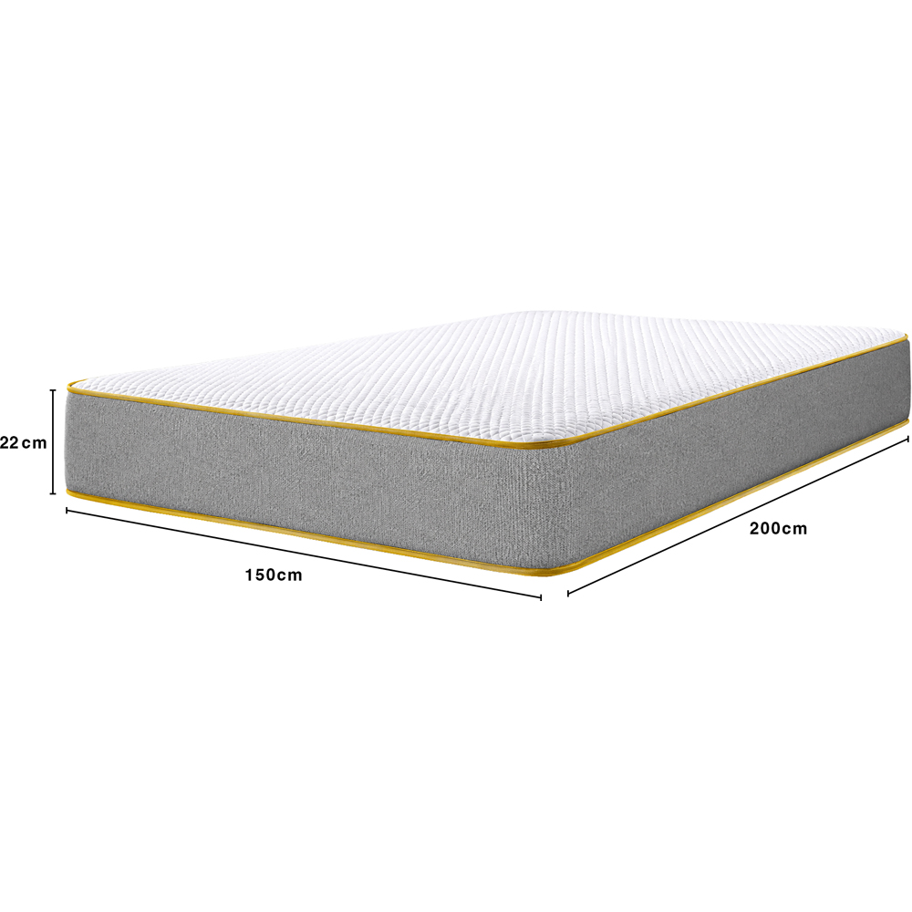 Starlight Beds Comfort Core King Size 1000 Pocket Spring Memory Foam Hybrid Mattress Image 5