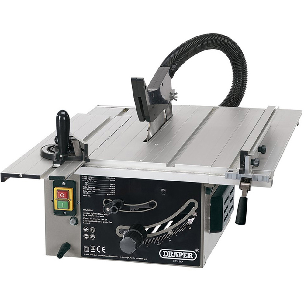 Draper Sliding Table Saw 250mm 1800W Image 1