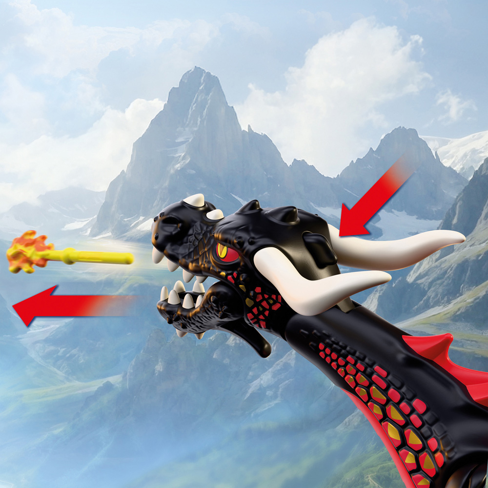 Playmobil Black Dragon Playset Image 7