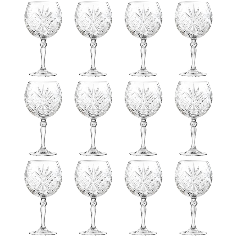 RCR Crystal Melodia Clear Gin Glass 650ml 12 Pack Image 1