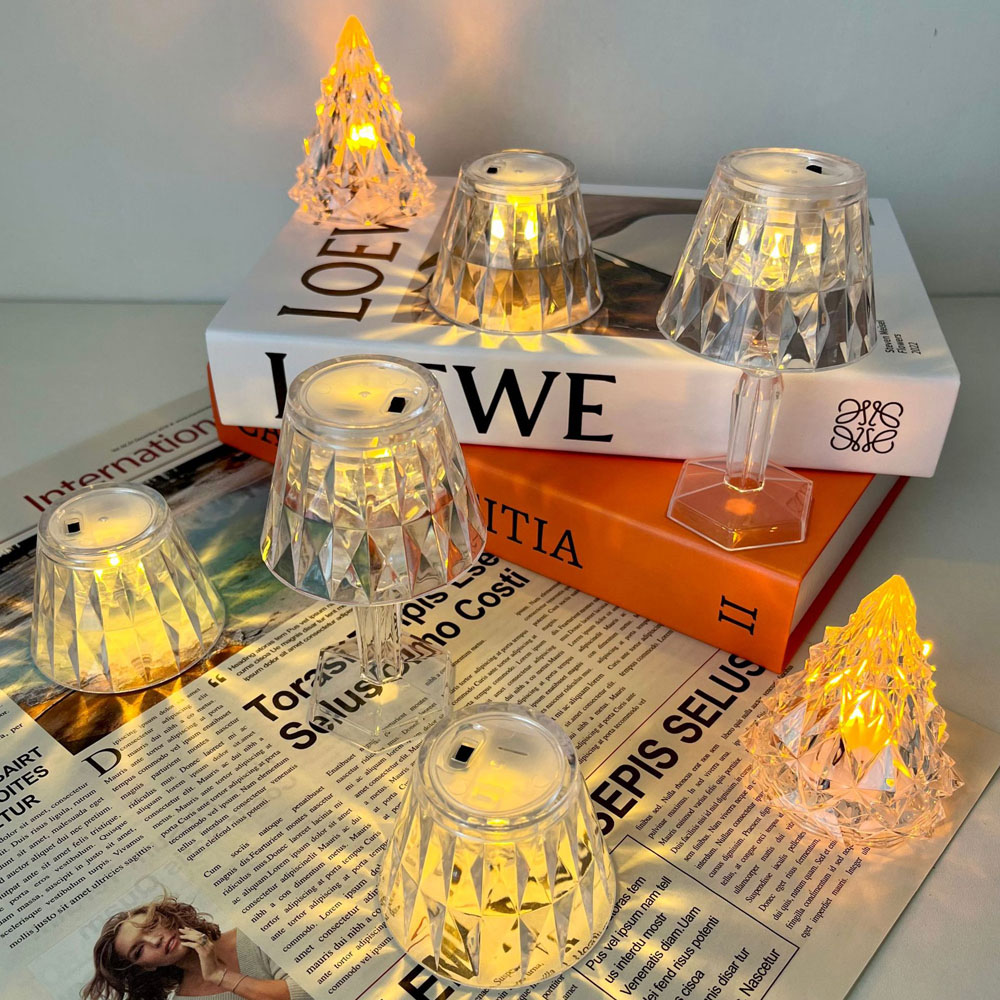 Avilo Battery Operated Mini LED Table Lamp 6 Pack Image 9