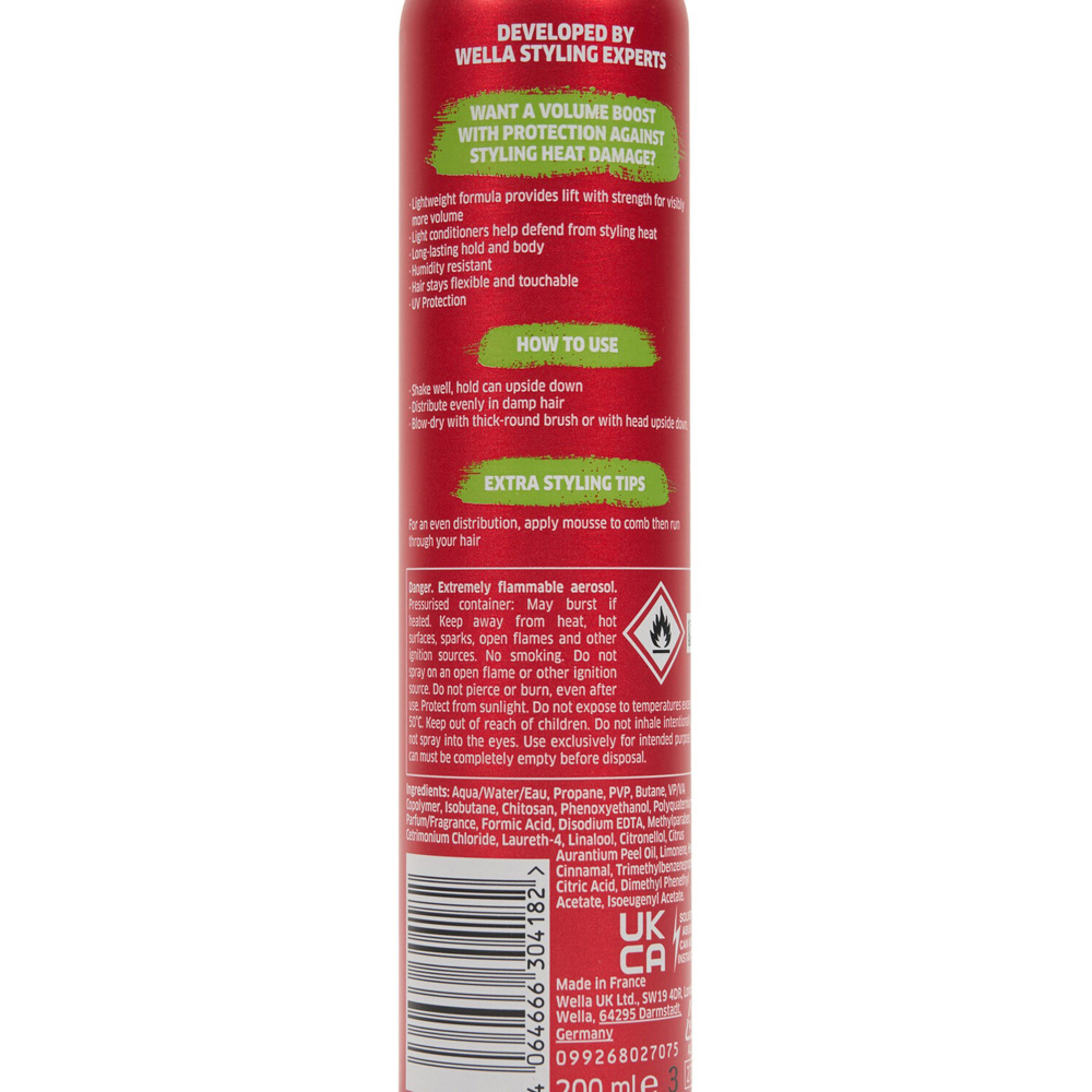 Shockwaves Heat Defence Mousse 200ml Image 3