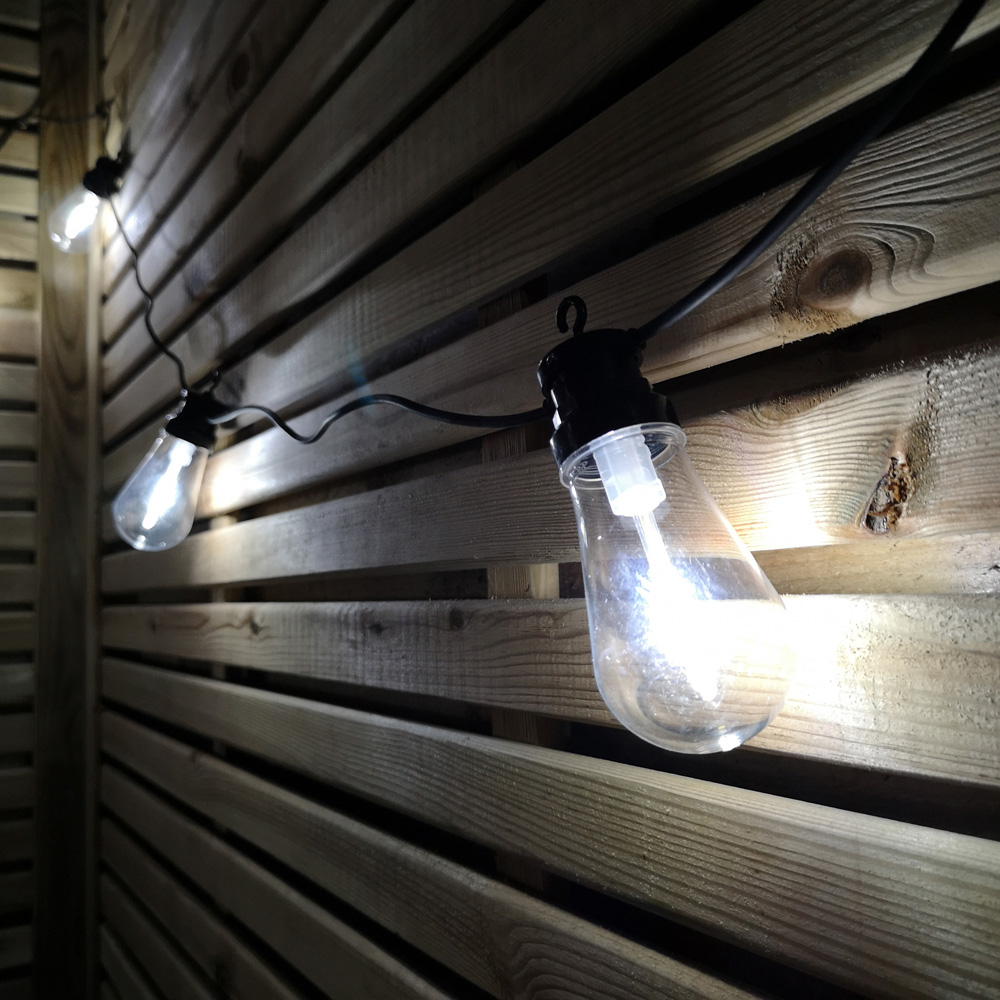 Samuel Alexander White LED Connectable Christmas Festoon Lights 4.5m Image 5