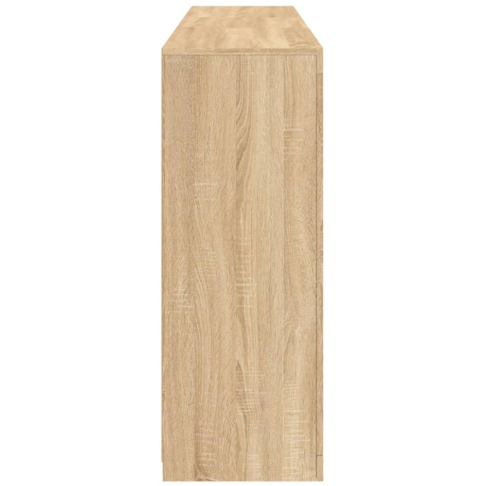 vidaXL 6 Door 6 Shelf Sonoma Oak Large Sideboard Image 7