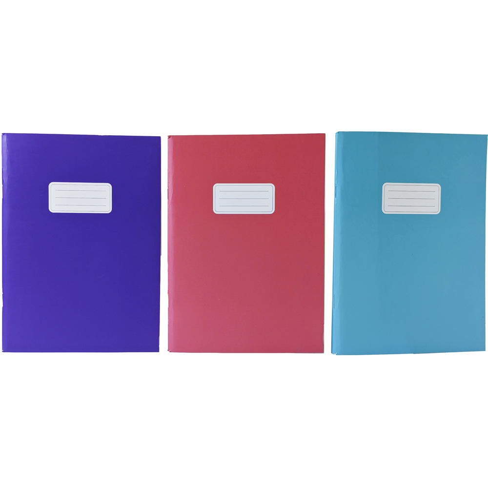 Multipack of Brights Exercise Notebooks A5 Image 3