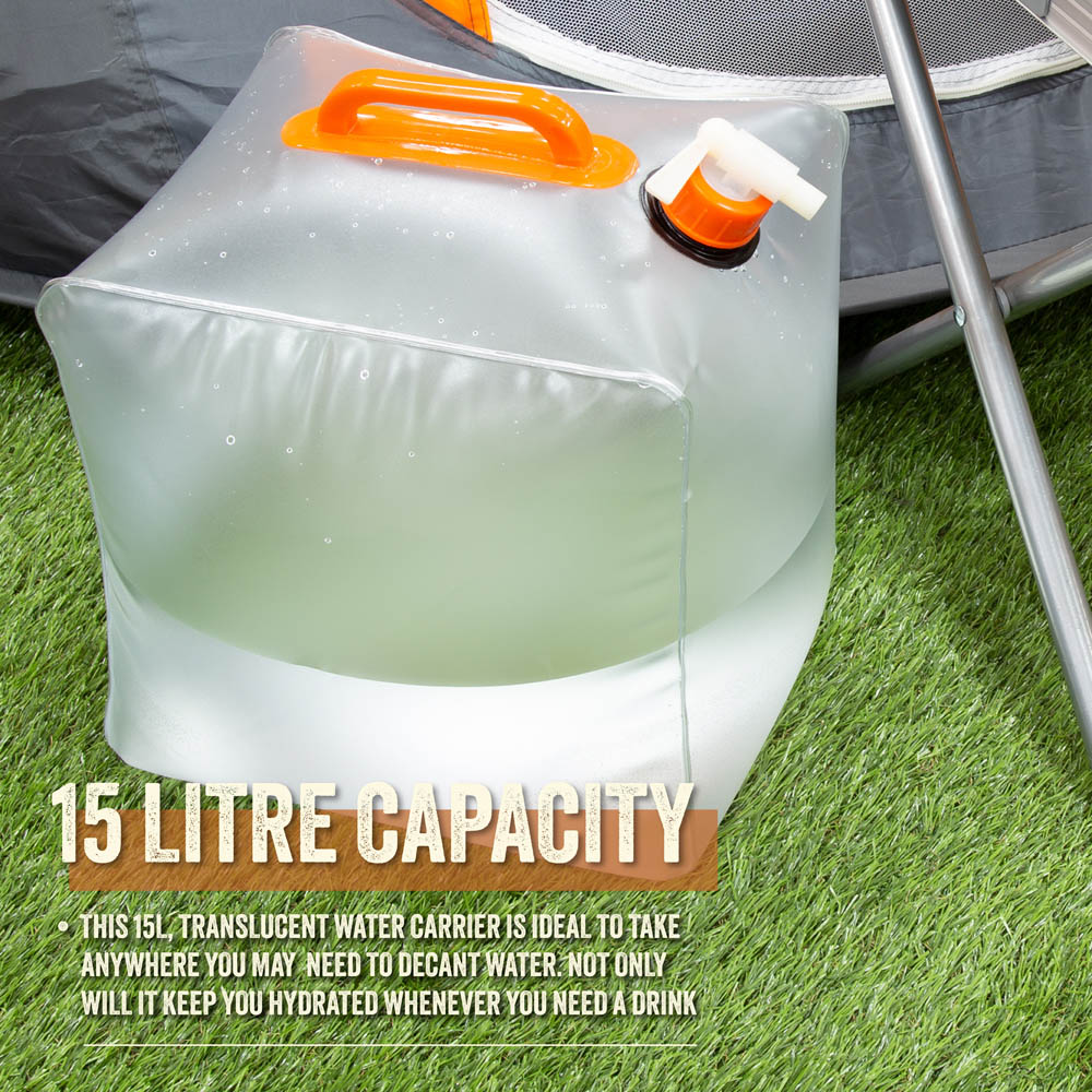Milestone Camping Folding Water Carrier 15L Image 8