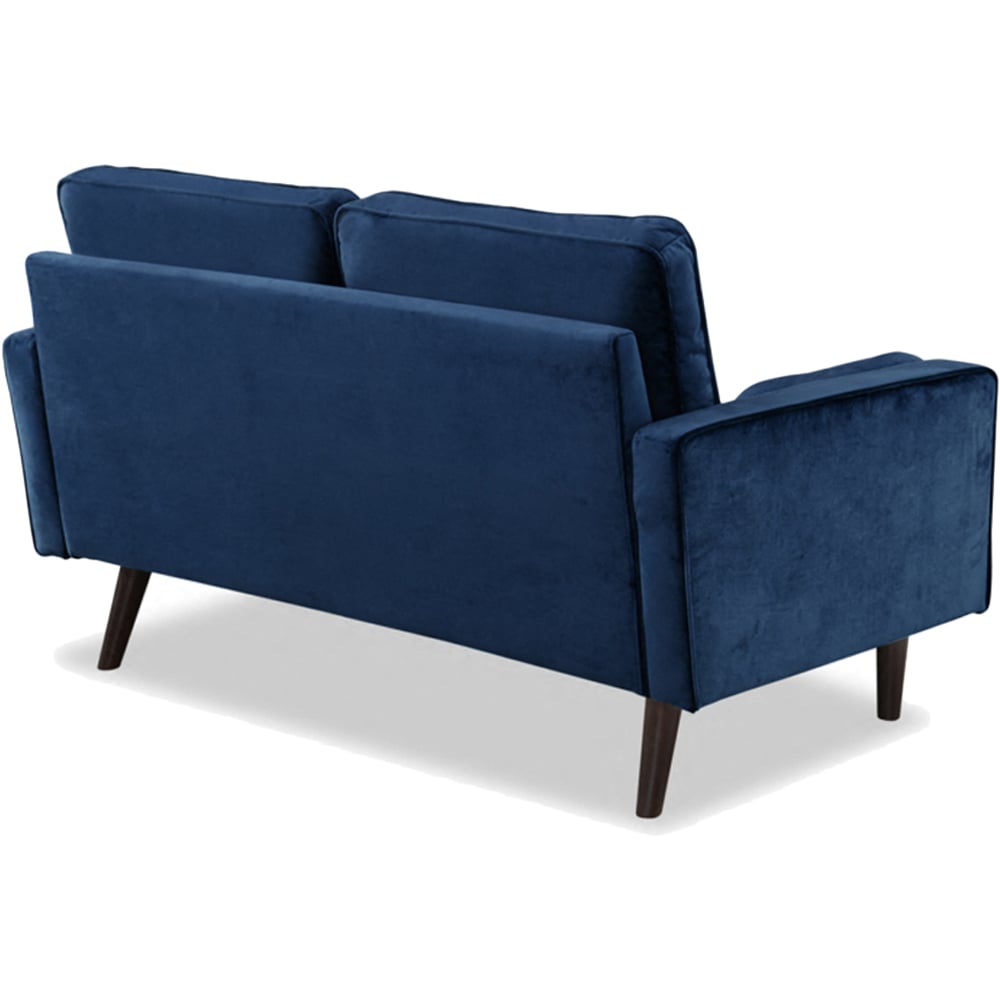 Home Detail Scott 2 Seater Blue Velvet Sofa Image 5