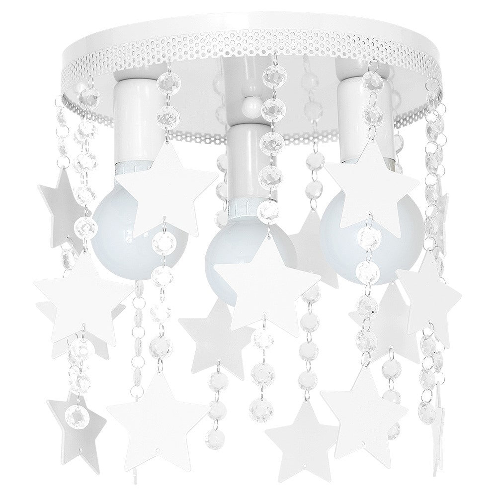 Milagro Star White Ceiling Lamp 230V Image 1