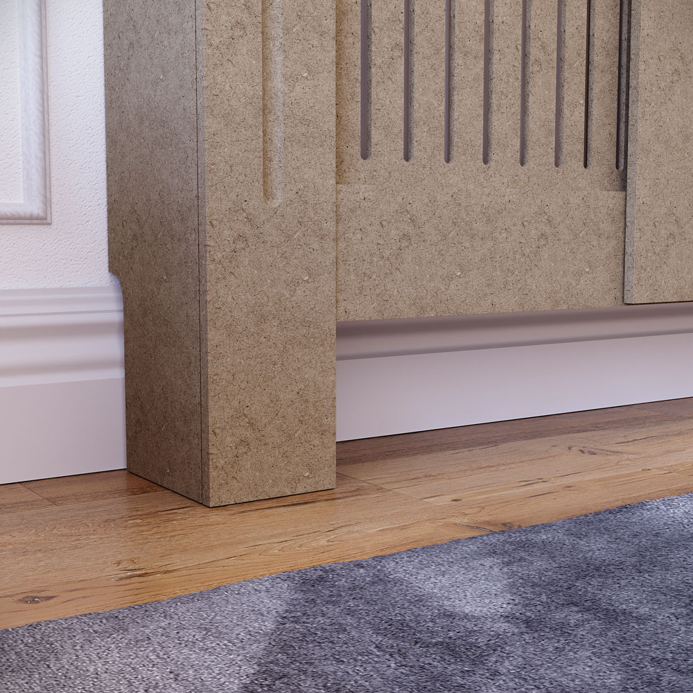Vida Designs Chelsea Unfinished Adjustable Radiator Cover Image 4