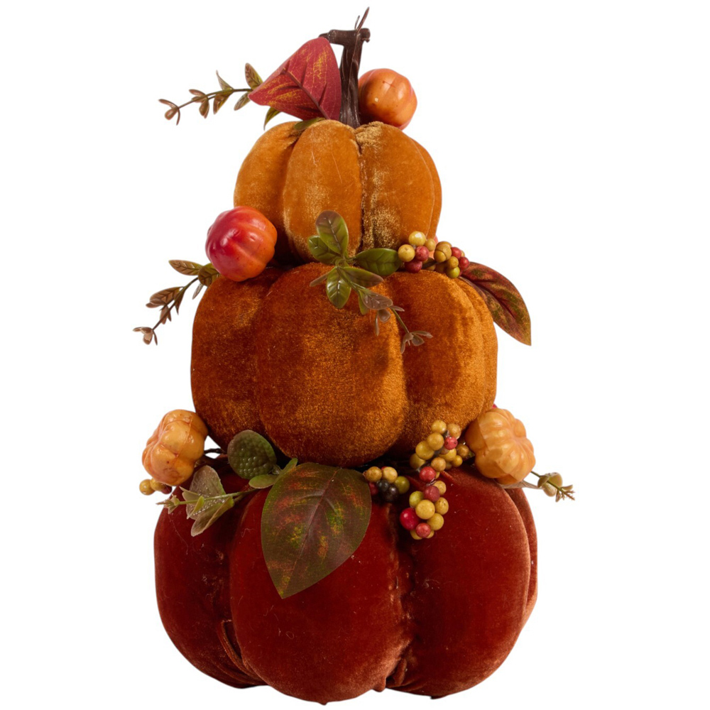 Autumnal Pumpkin Stack Image 5