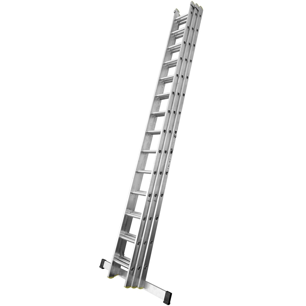 Lyte Ladders & Towers EN131-2 Professional 3 Section 42 Rung Extension Ladder Image 1