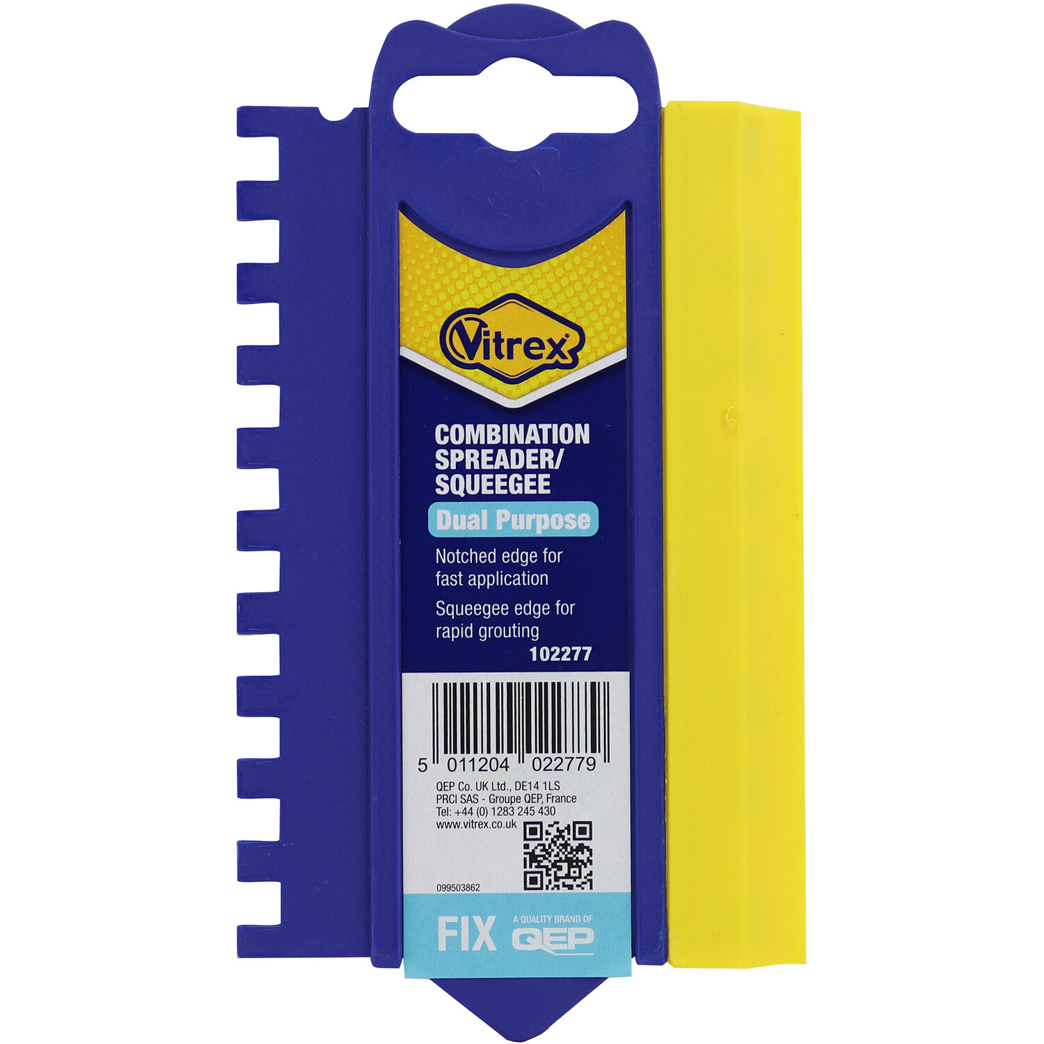 Vitrex Combination Spreader and Squeegee Image 1