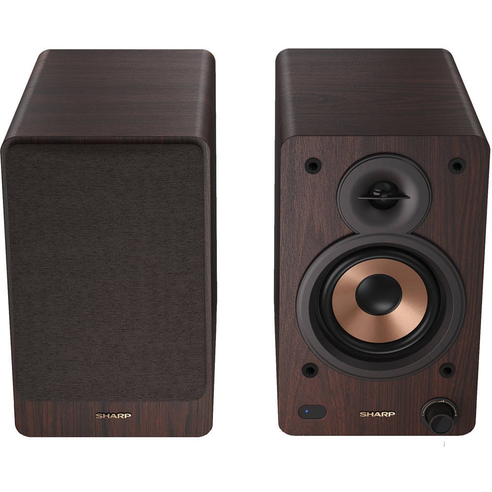 Sharp Brown 2.1 Bluetooth Speakers 60W Image 3