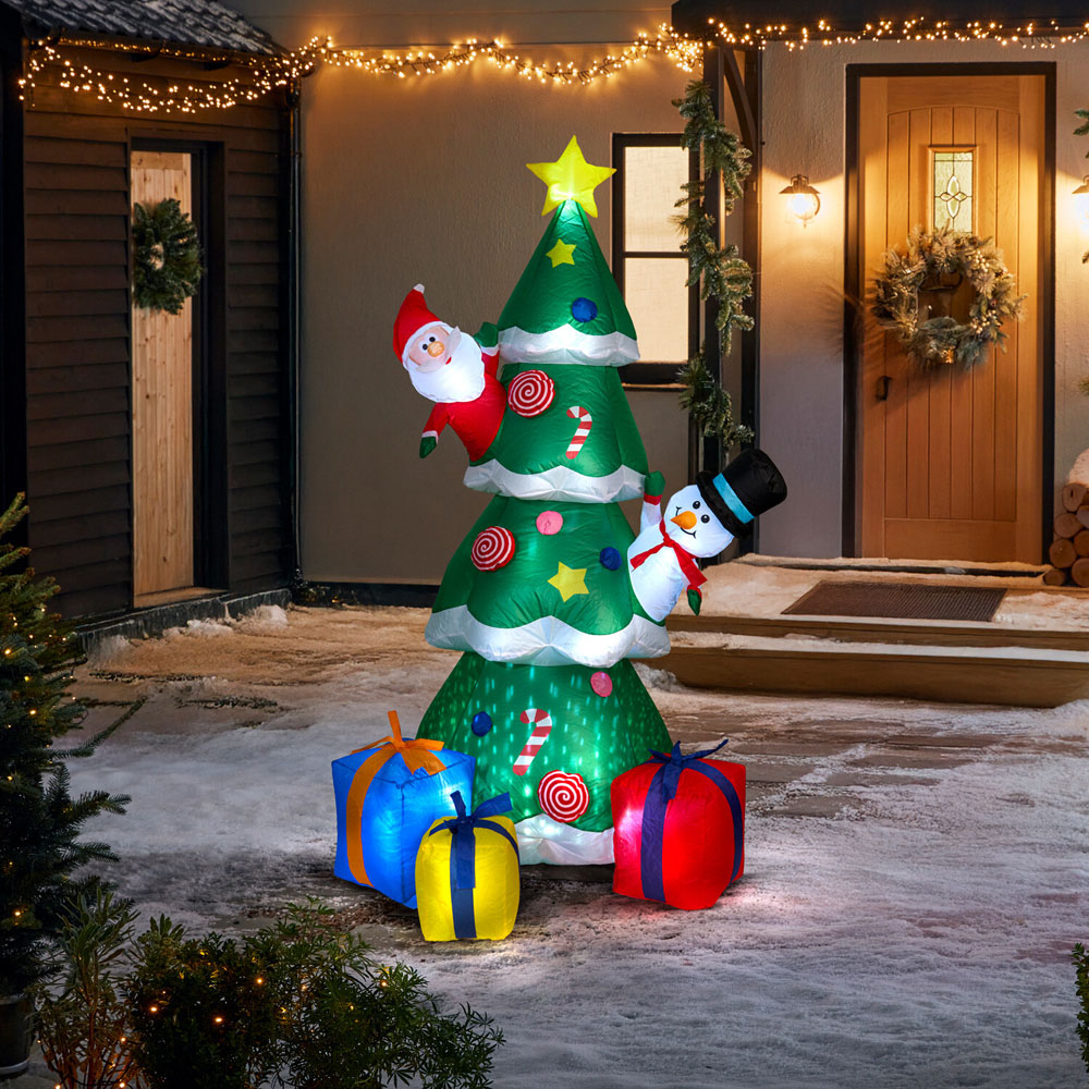 Disco Christmas Tree Inflatable Image 6