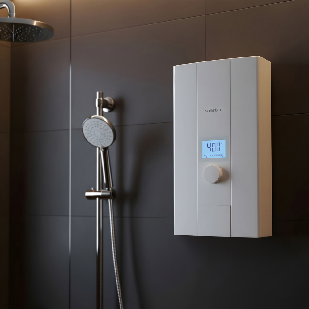 Veito Blue S Three-Phase Instant Electric Shower 21kW (Requires 400V Three-Phase Supply) Image 9