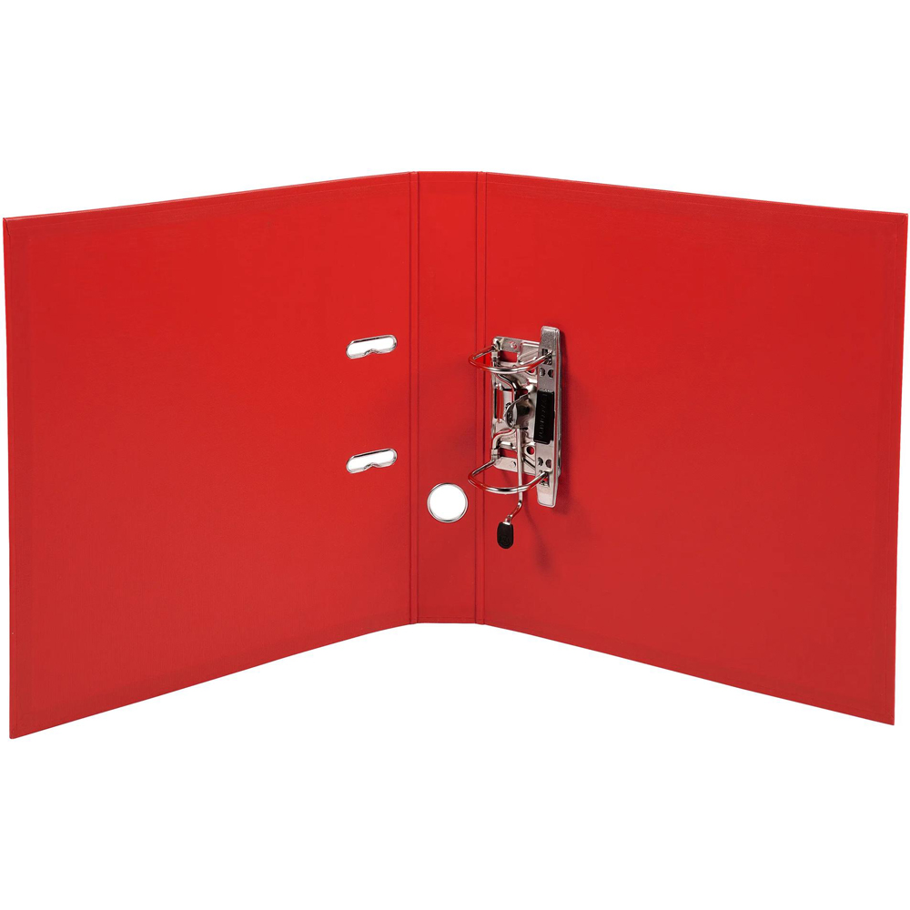 Exacompta PremTouch A4 Red PVC Lever Arch File 10 Pack Image 2