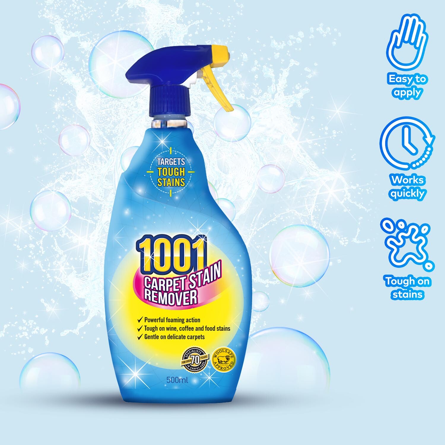 1001 Carpet Stain Remover 500ml 2x3 Image