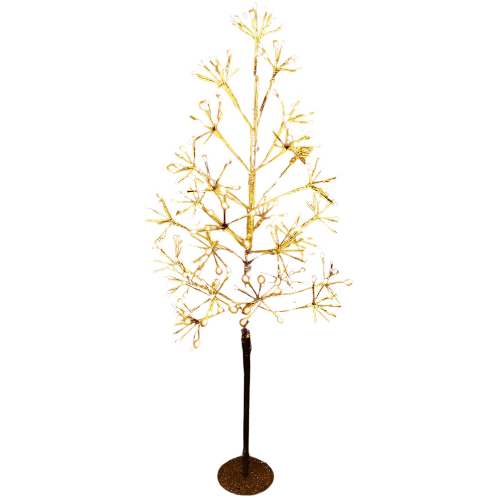 Samuel Alexander Champagne Gold Firework LED Christmas Tree 3.9ft Image 1
