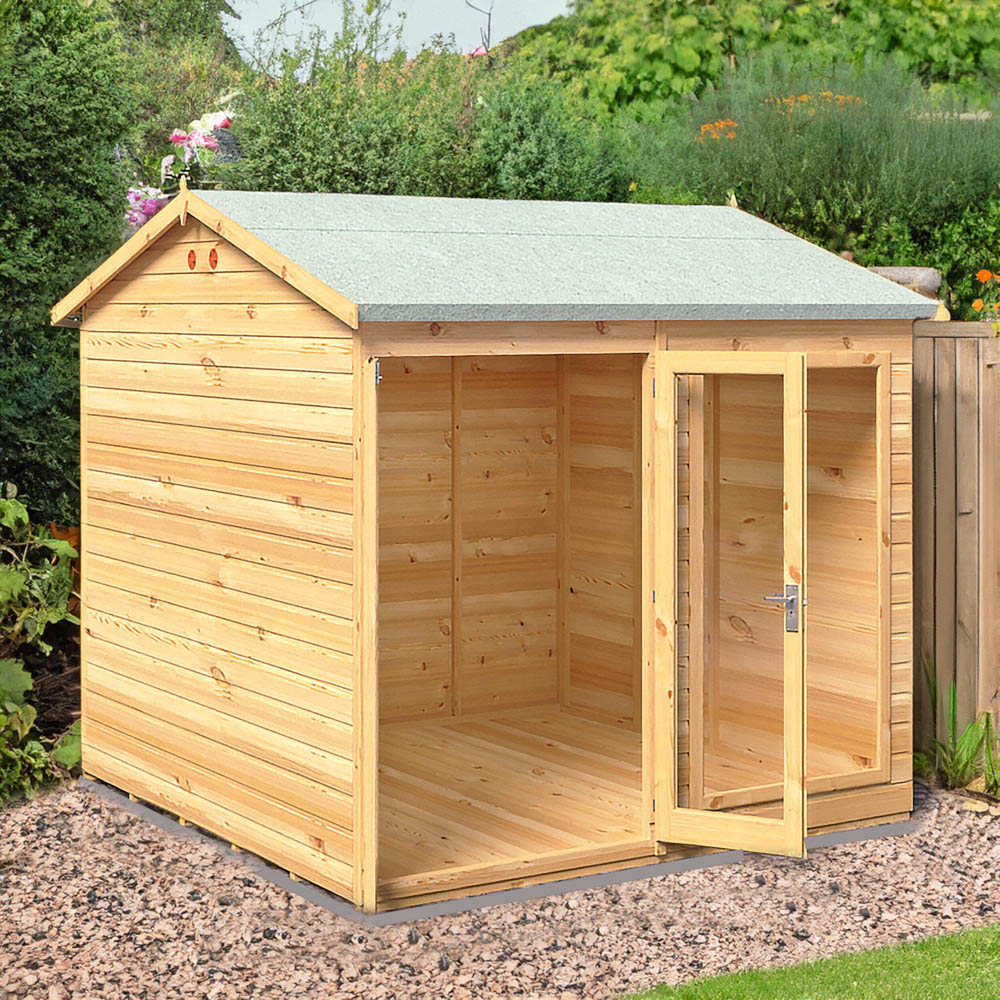 Shire Mayfield 8 x 8ft Double Door Traditional Summerhouse Image 6
