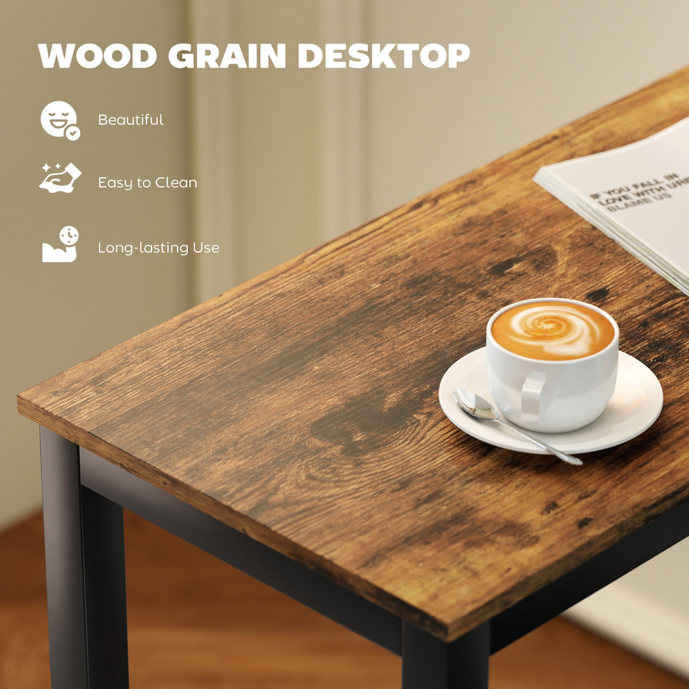 Portland 4 Seater Wood Effect Coffee Table Image 6