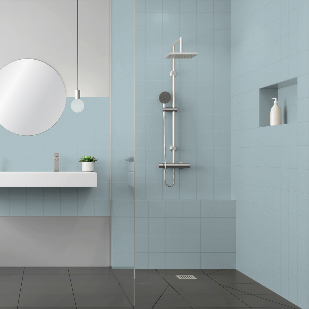 Maison Deco Refresh Bathroom Glacier Blue Satin Paint 750ml Image 4