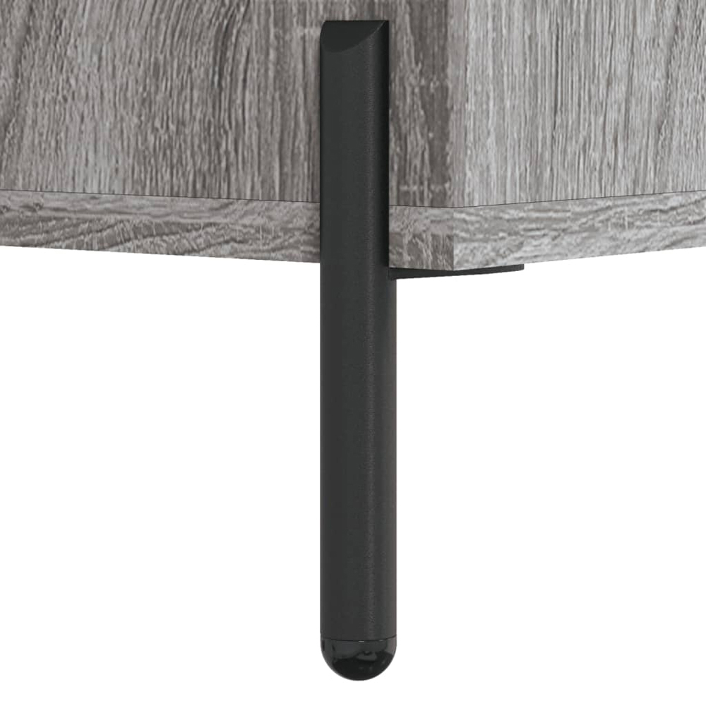vidaXL 2 Door Computer Desk Grey Sonoma Image 9