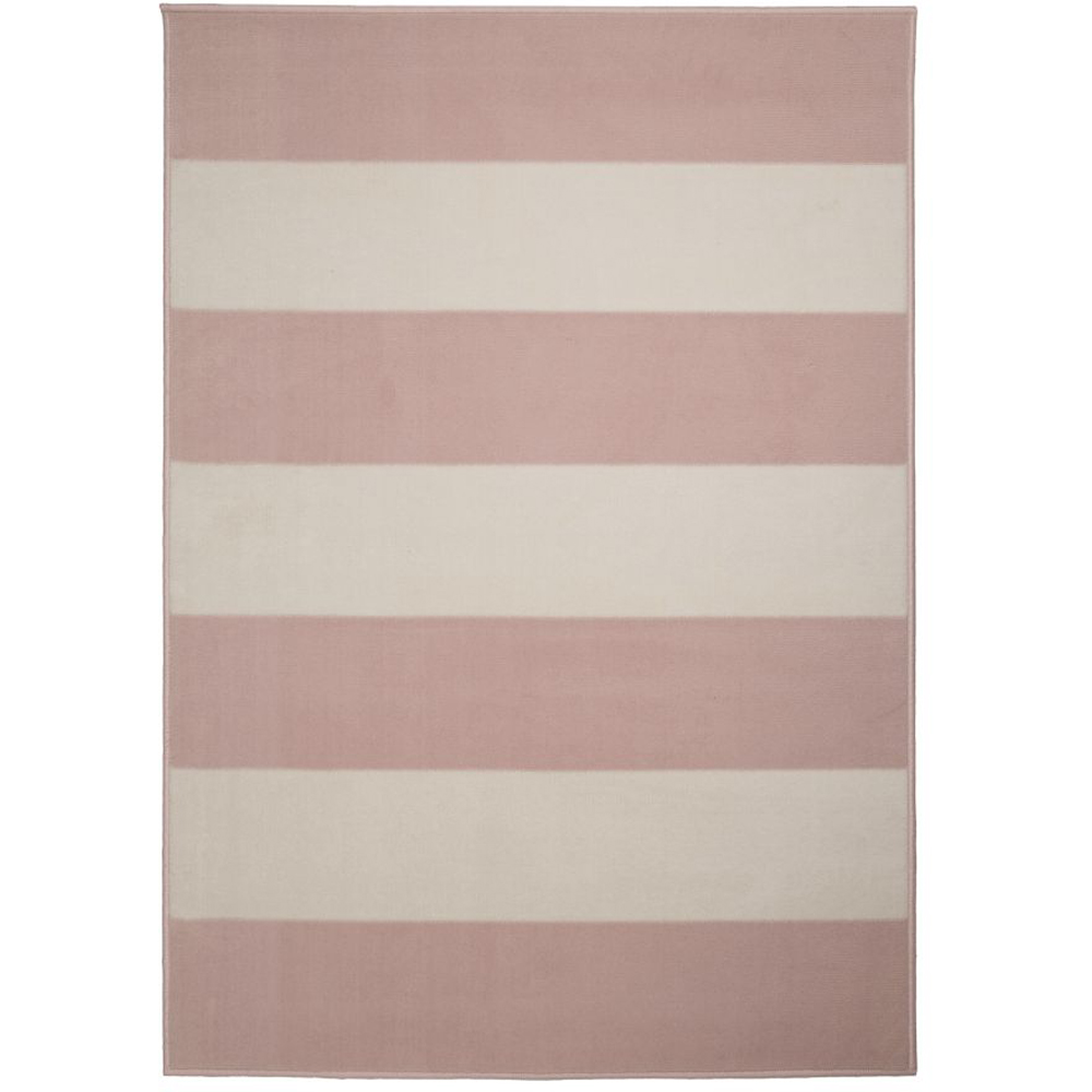 Homemaker Maestro Pink Bold Line Rug 120 x 160cm Image 2