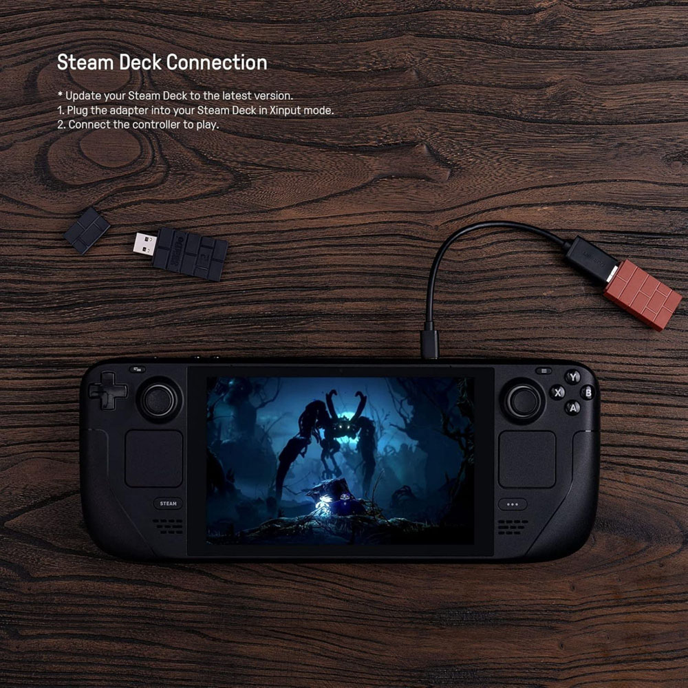 8BitDo Brown Brick Style USB Wireless Controller Adapter 2 Image 4