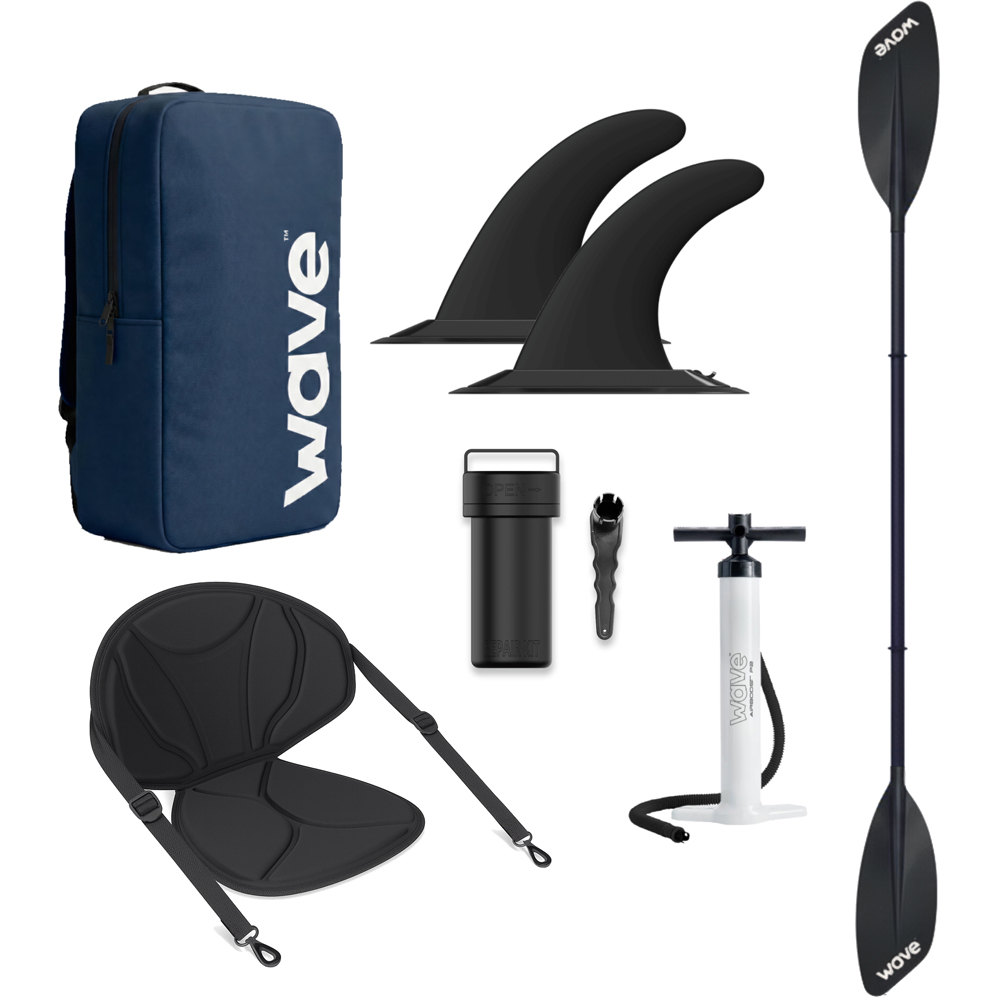 Wave Navigator 3.0 3 Person Navy Kayak Image 3