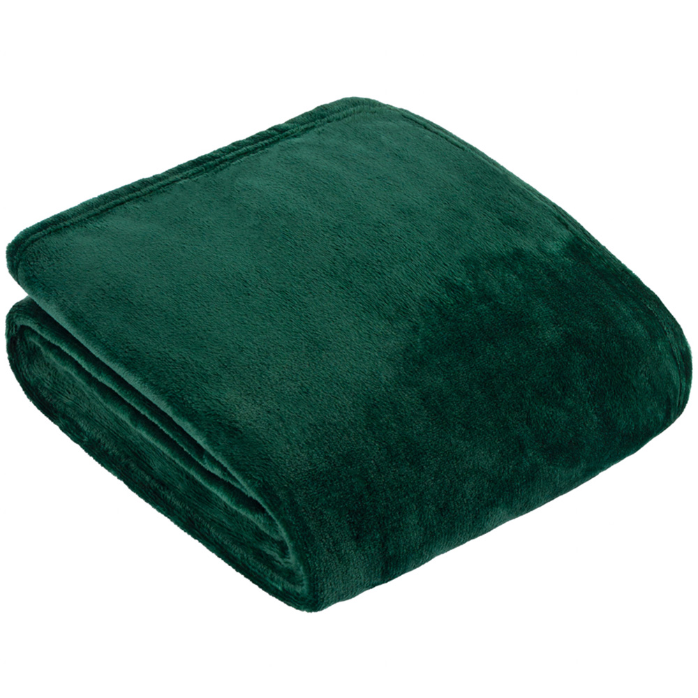 Furn Harrow Emerald Fleece Throw 140 x 180cm Image 4