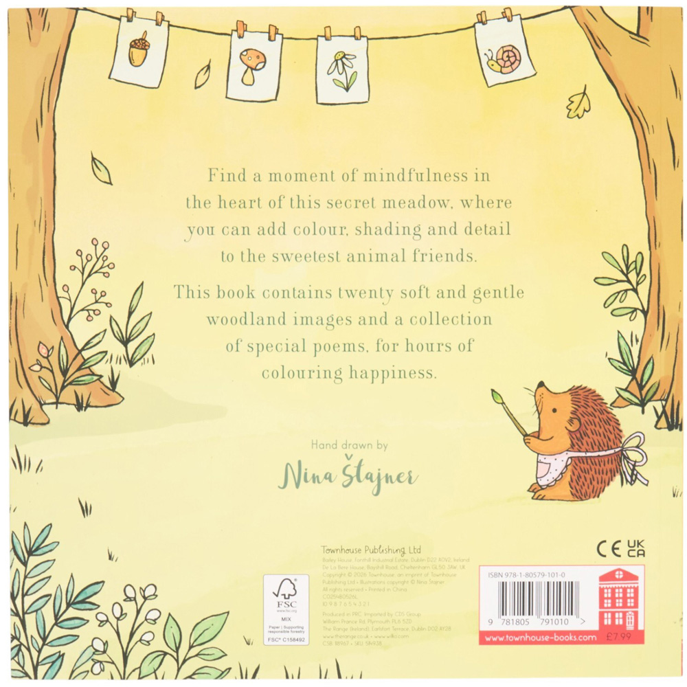 Little Autumn Friends Colouring Book Image 6