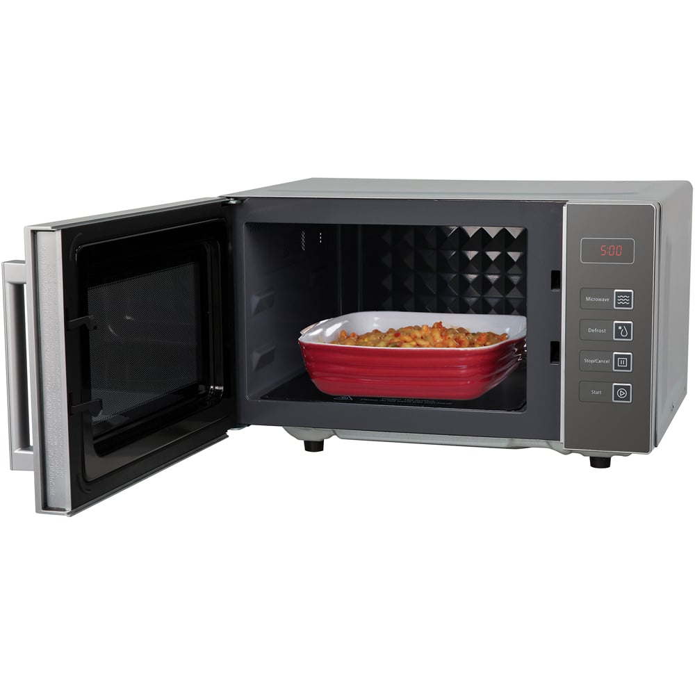 Russell Hobbs RHEM2301S Silver Easi 23L Flatbed Digital Microwave Image 4